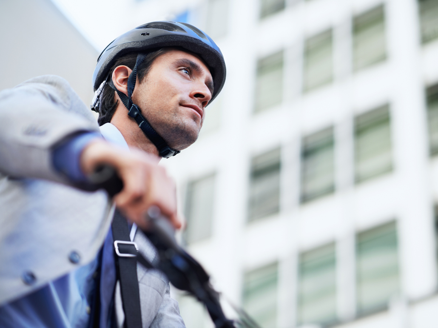 Casque velo look sale